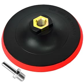 Suporte De Borracha Para Disco De Lixa Boina 125Mm Adaptador