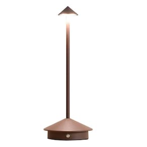 Luminaria de Mesa Abajur LED 3 Tons Controle de Intensidade Touch Bateria Recarregavel USB Cabeceira Quarto Escritorio Home Office