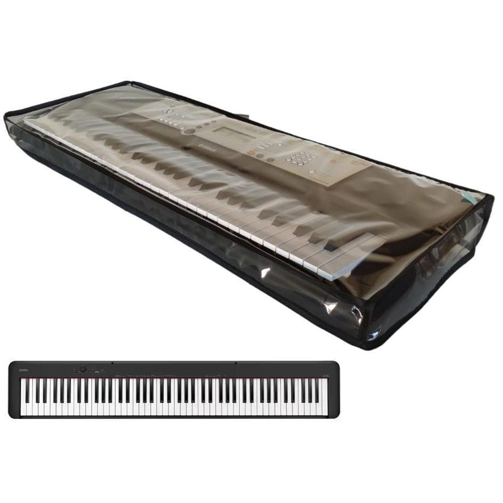 Capa Para Teclado Musical Casio Em Pvc - Cdp-S100
