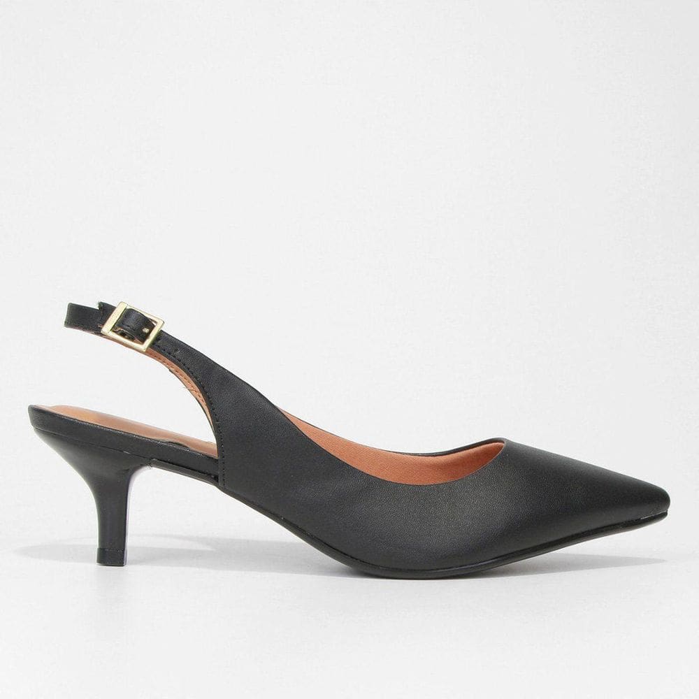 Sapato Feminino Vizzano Scarpin Chanel Slingback