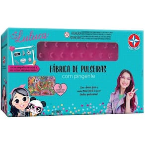 Pulseiras Luluca - 600 Elásticos - Pingentes Estrela