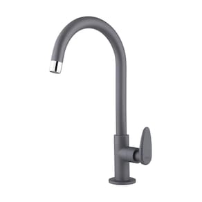 Torneira De Mesa Cozinha Allure Décore Cinza Fosco Viqua