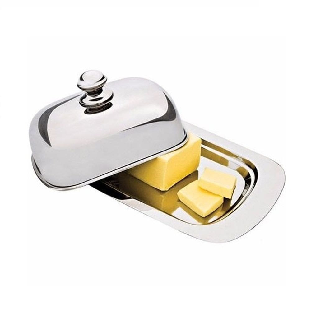 Mantegueira De Inox Retangular Com Tampa - Lojas Carisma