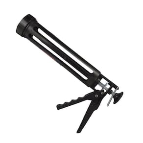 Aplicador Silicone Pvc Preto Profissional 32x6,5x17cm