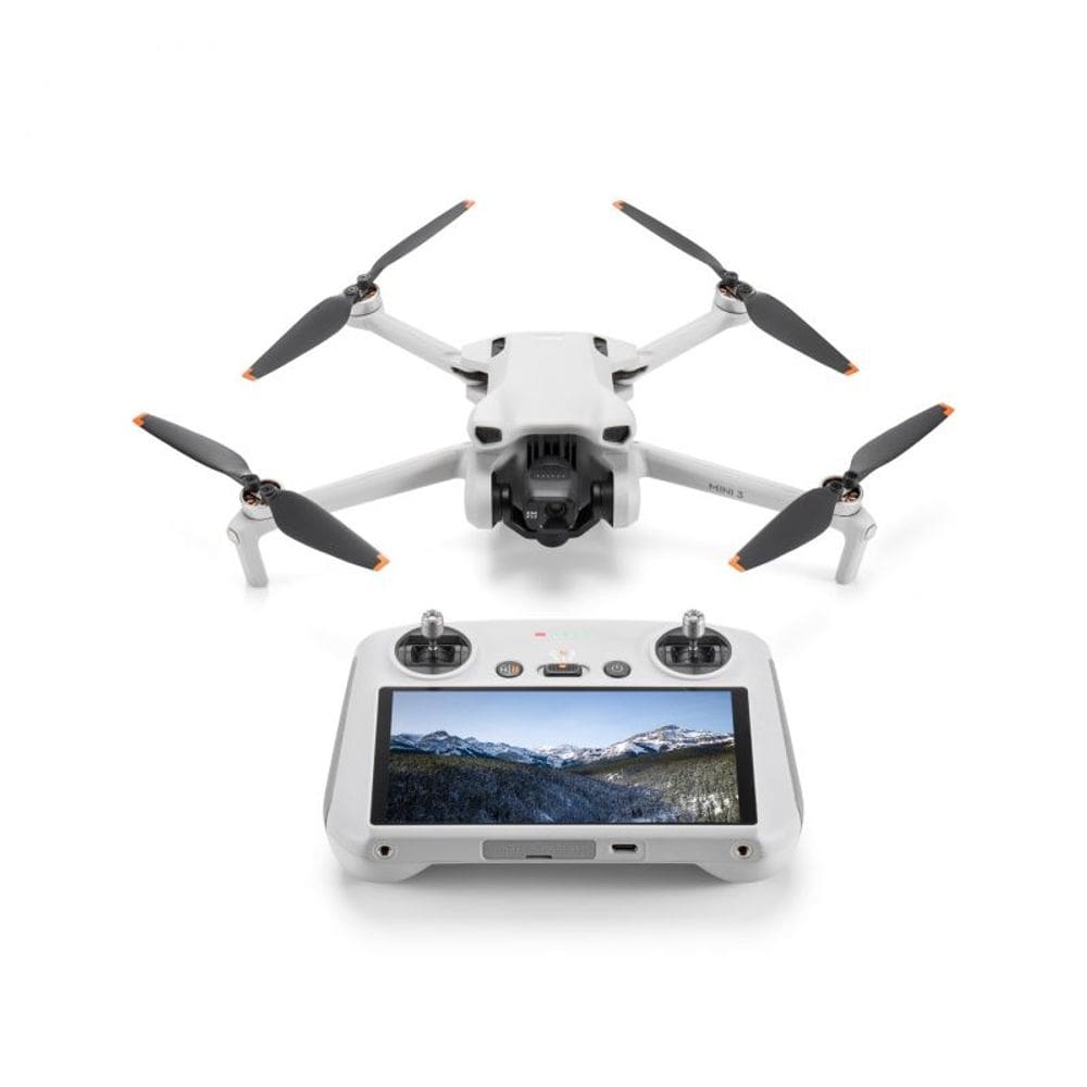 Drone Dji Mini 3 (dji Rc) Com Câmera 4k - Controle Com Tela ( DJI047 )