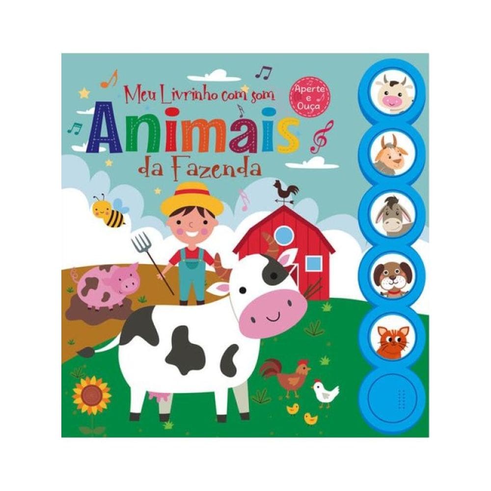 Meu Livrinho Com Som - Animais Da Fazenda - Livro Sonoro