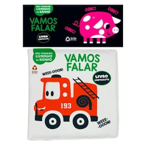 Meu Primeiro Livrinho Contraste De Banho - Carrinho