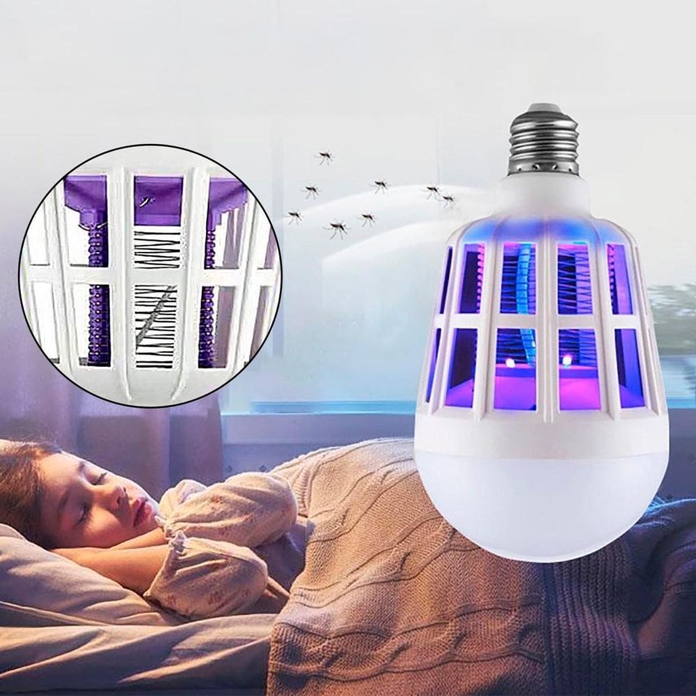 Lâmpada Led Uv 15W Mata Pernilongos Mosquitos Potente