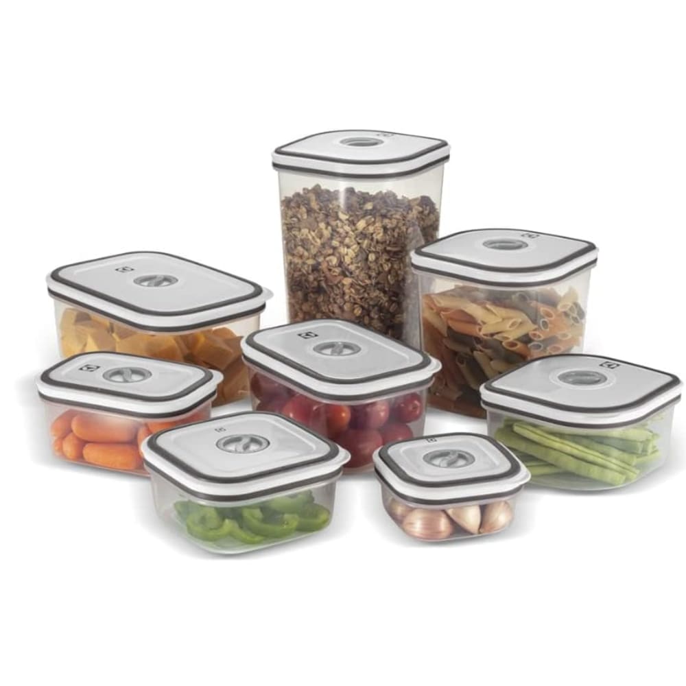 Kit 8 Potes Hermeticos Electrolux Livre de BPA Crystal