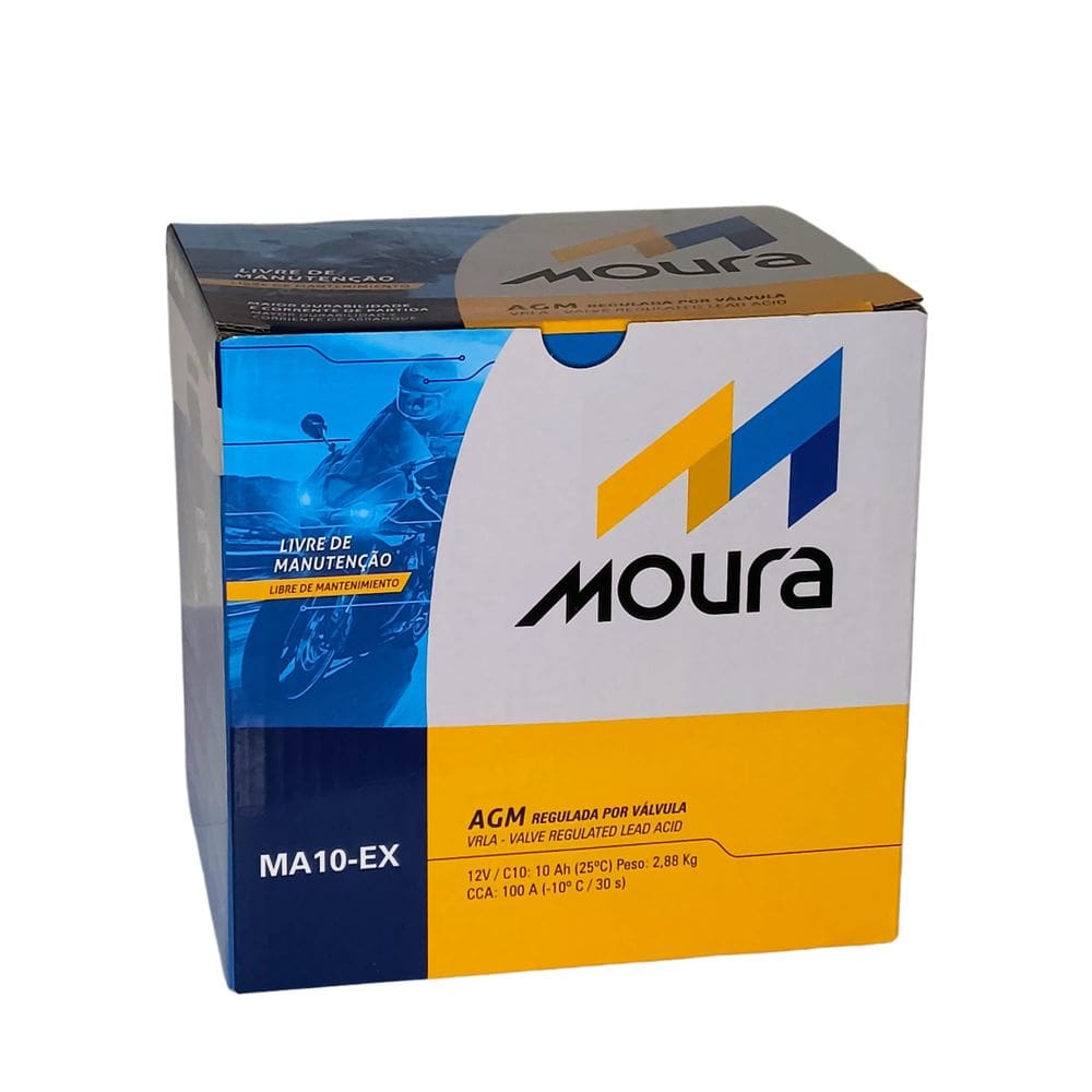 Bateria Moto Ma10-Ex