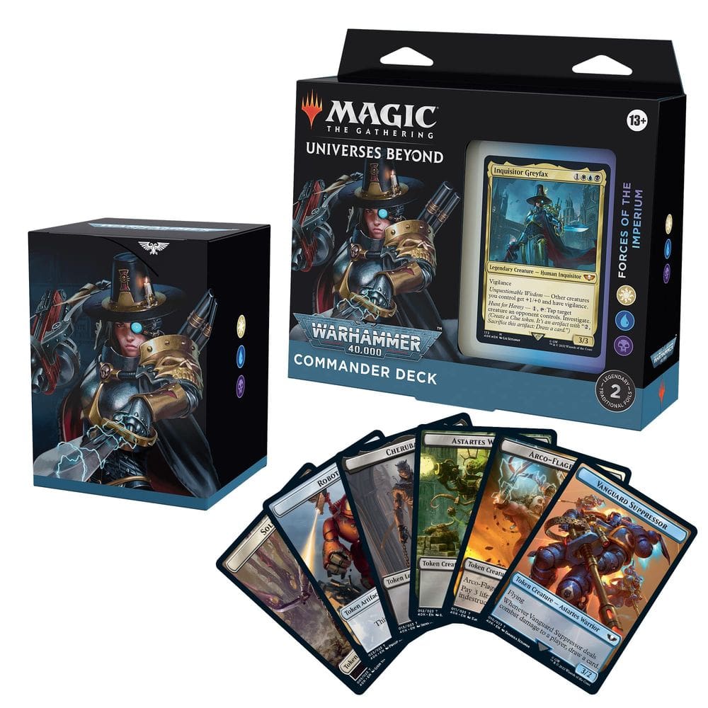 Commander Deck Magic The Gathering Warhammer 40.000 Imperium