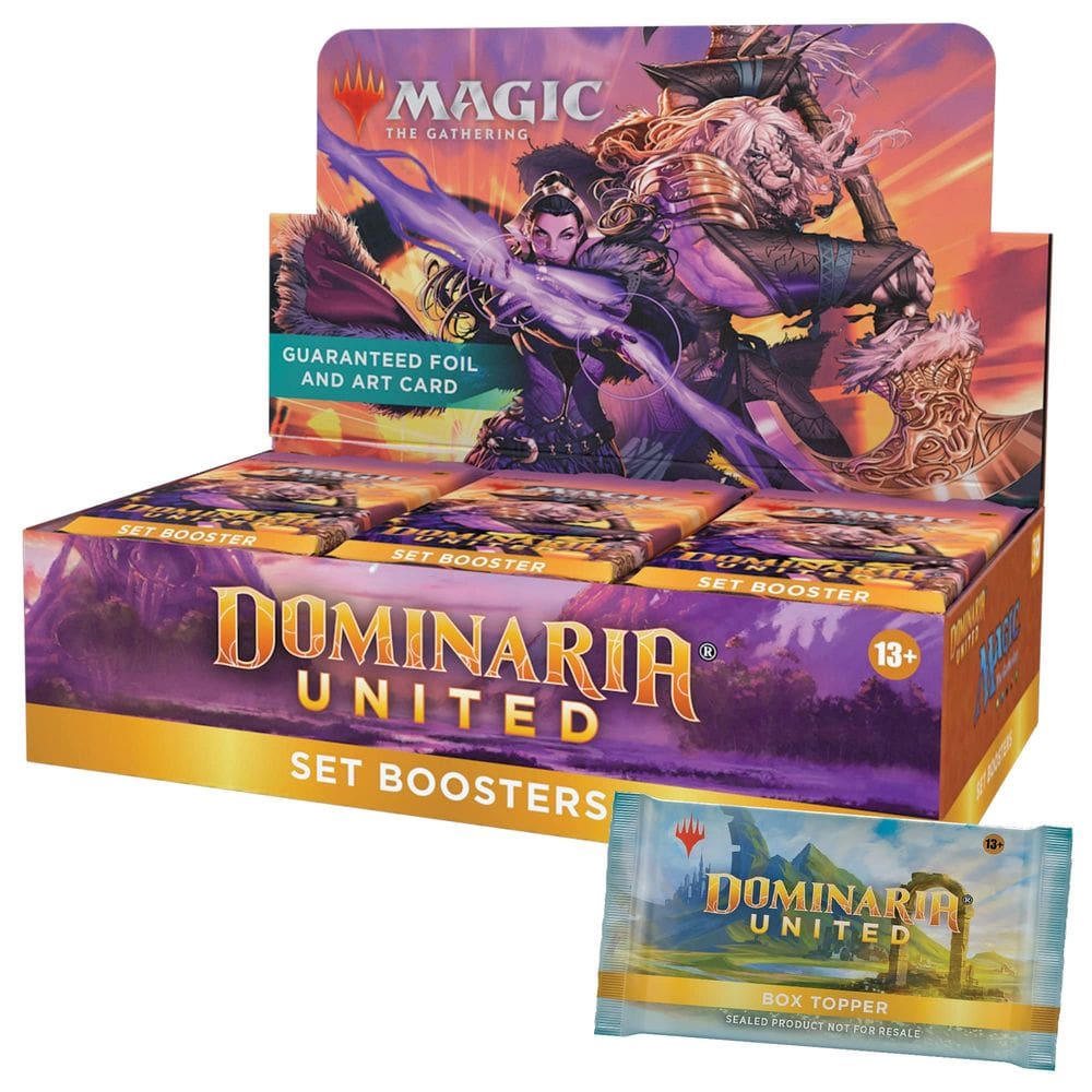 Conjunto Booster Box Magic: The Gathering Dominária United +30 pacotes