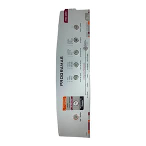 Adesivo Painel Decorativo Compatível Lavadora Brastemp Bwt09b P0963