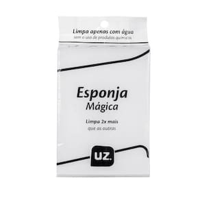 Kit 5 Esponja Mágica Bucha Espuma Tira Mancha Limpa Tudo