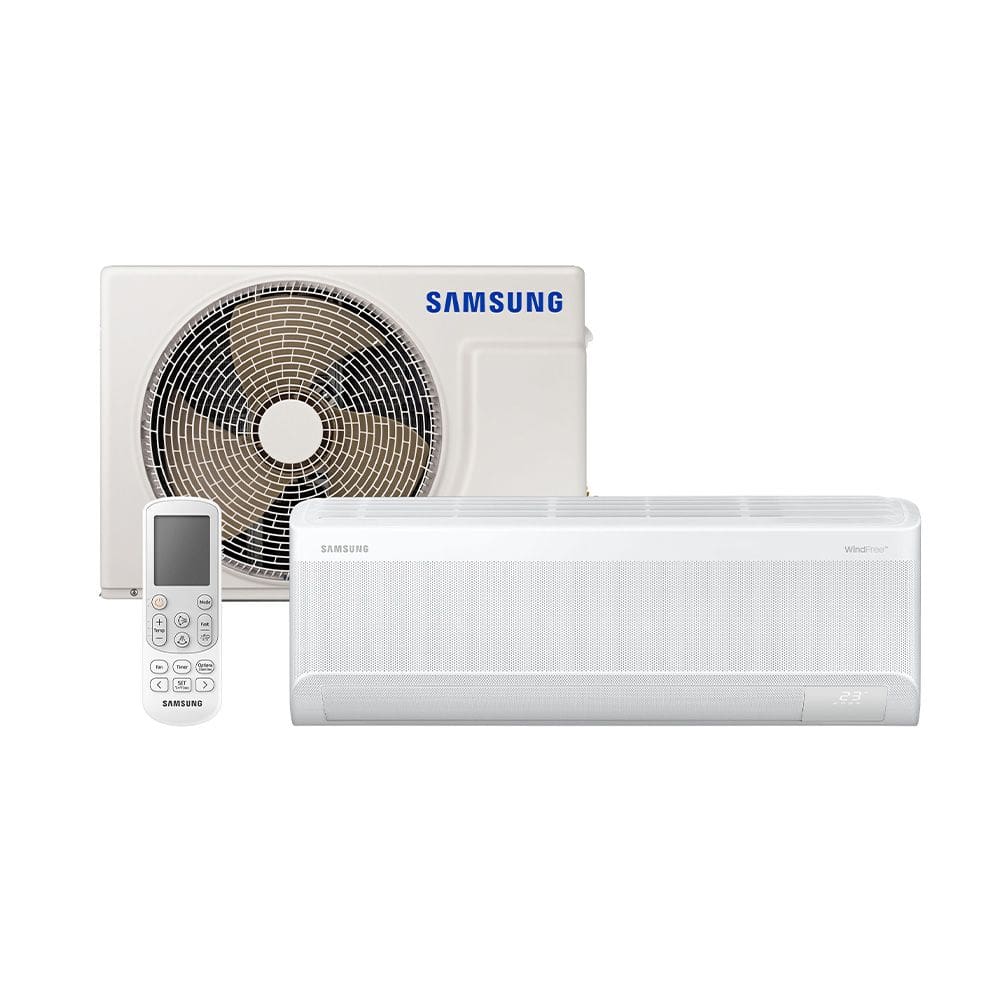 Ar Condicionado Split Hi Wall - Inverter R-32 - Samsung - Windfree AI - 24000 Btus - Quente/frio - 220V Monofásico