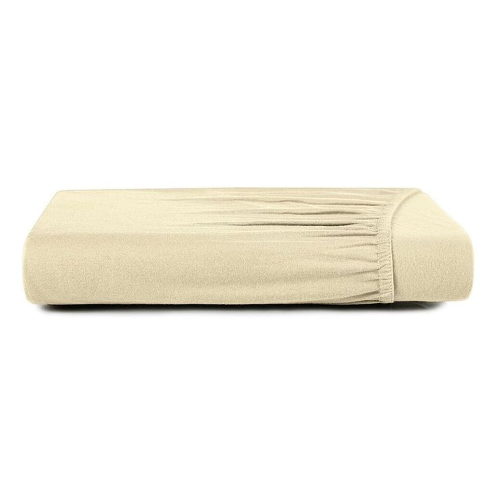 Lençol com Elástico Queen Altenburg Malha Fio Penteado 100% Algodão