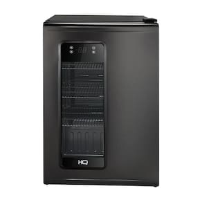 Cervejeira Expositor Vertical HQ 100 Litros Frost Free Inox Titanium HQ-100CEVPVFFI