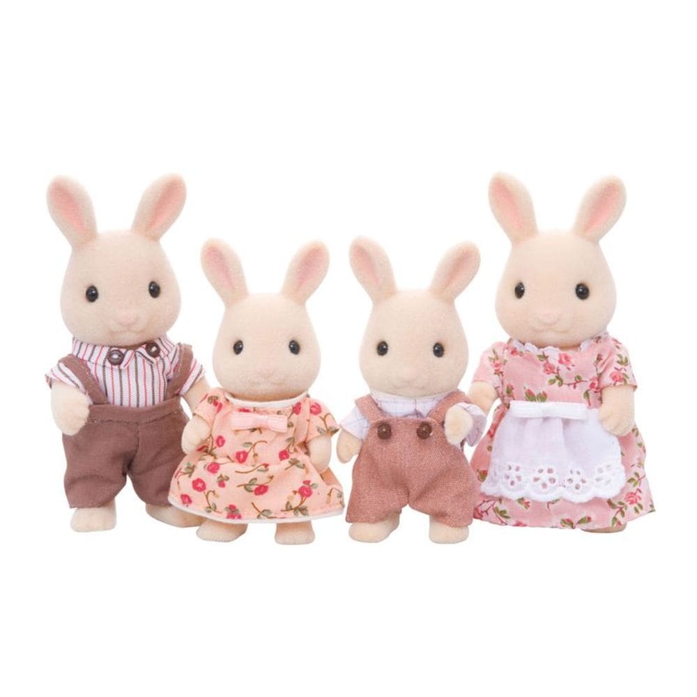 Sylvanian Families - Familia dos Coelhos de Leite Epoch EPOCH MAGIA