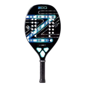 Raquete de Beach Tennis Zeiq Light Leo Branco 3k