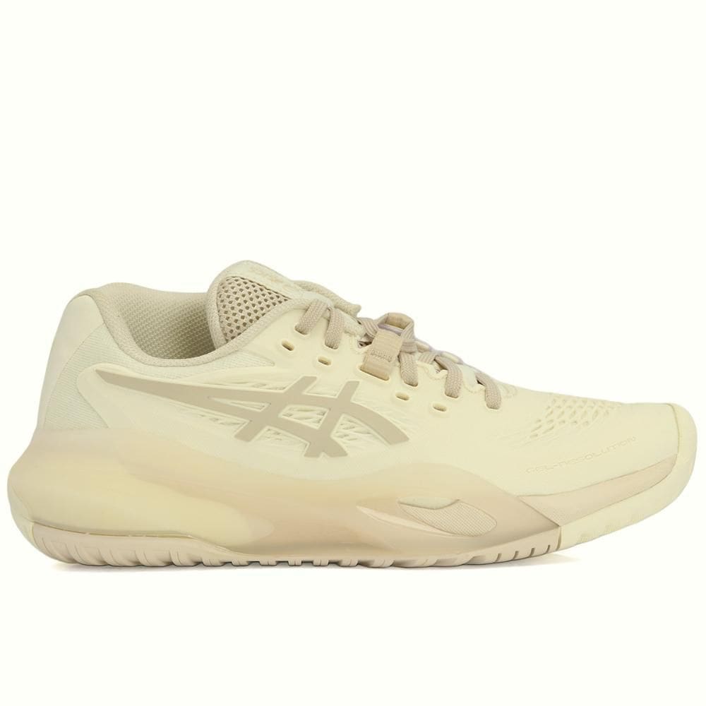 Tênis Asics Gel Resolution X - All Court - Creme e Bege