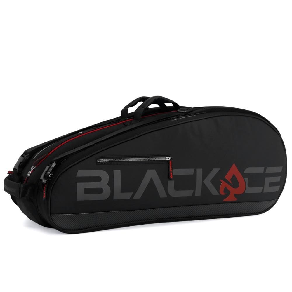 Raqueteira Prokennex Black ACE X12 Preta e Vermelha