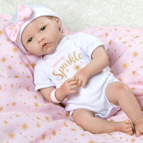 Boneca - Reborn Born To Sparkle ASGARD COMERCIO DE B