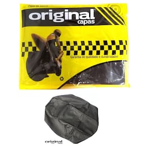 Capa de Banco Nxr 160 Moto Bros 2022 2023 2024 XRE 190 Preto O. Capas