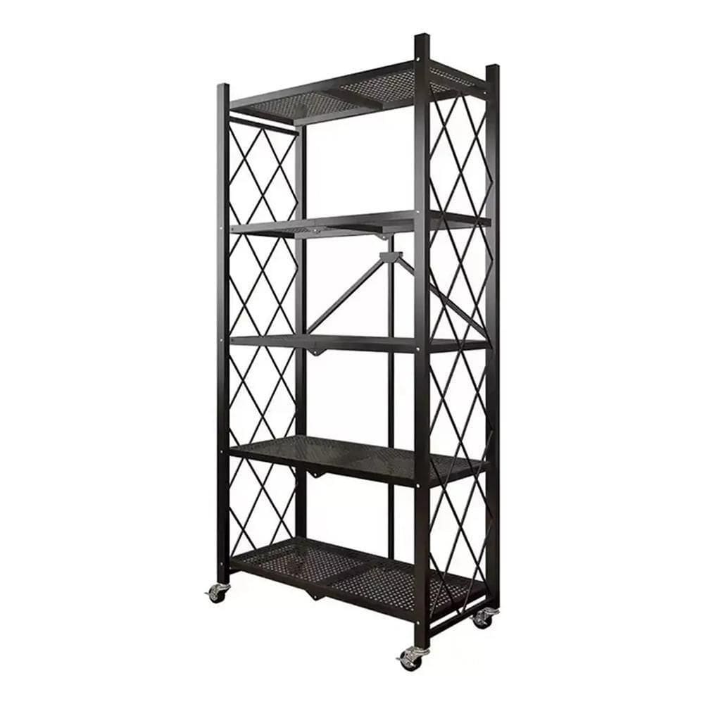 Estante Organizadora Dobrável 5 Níveis Fox Preta