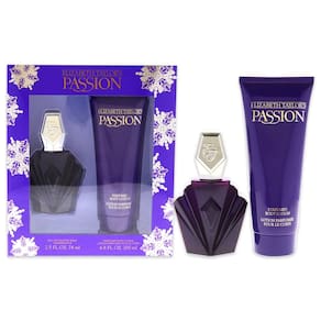 Perfume Elizabeth Taylor Passion for Women, conjunto de presente de 2 peças