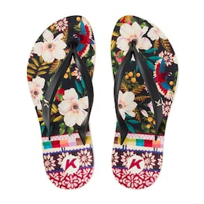 Chinelo Kenner Ibiza Pro Fresca Feminino - Preto e Roxo
