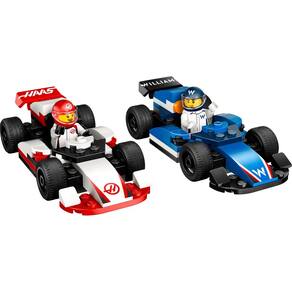 Lego City F1 Williams Racing e Haas 92 Peças - 60464