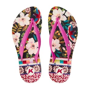 Chinelo Kenner Ibiza Pro Fresca Feminino - Preto e Rosa