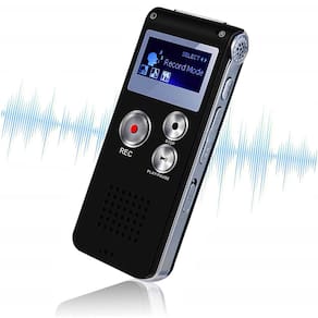 Gravador de voz digital HQDz-td 64GB com ativação por voz
