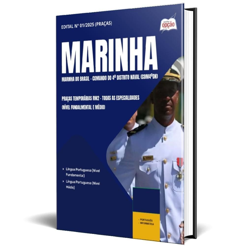 Apostila Marinha Do Brasil 2025 Praças Temporárias Rm2 Todas