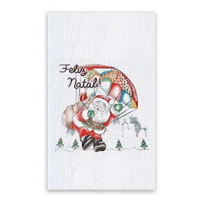 Pano de Prato Natal Gigante Algodão 75cm x 52cm