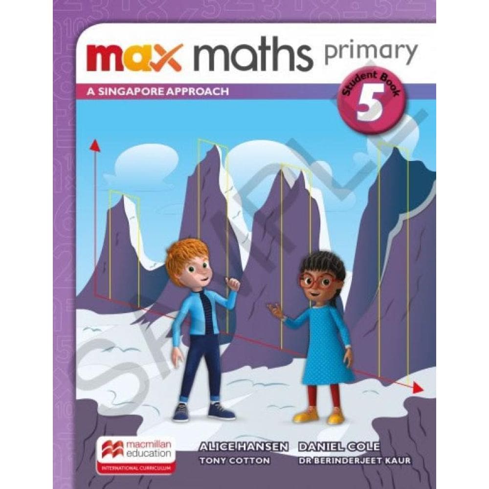 Max Maths Primary A Singapore Aproach Student Book W/Dsb 5 A