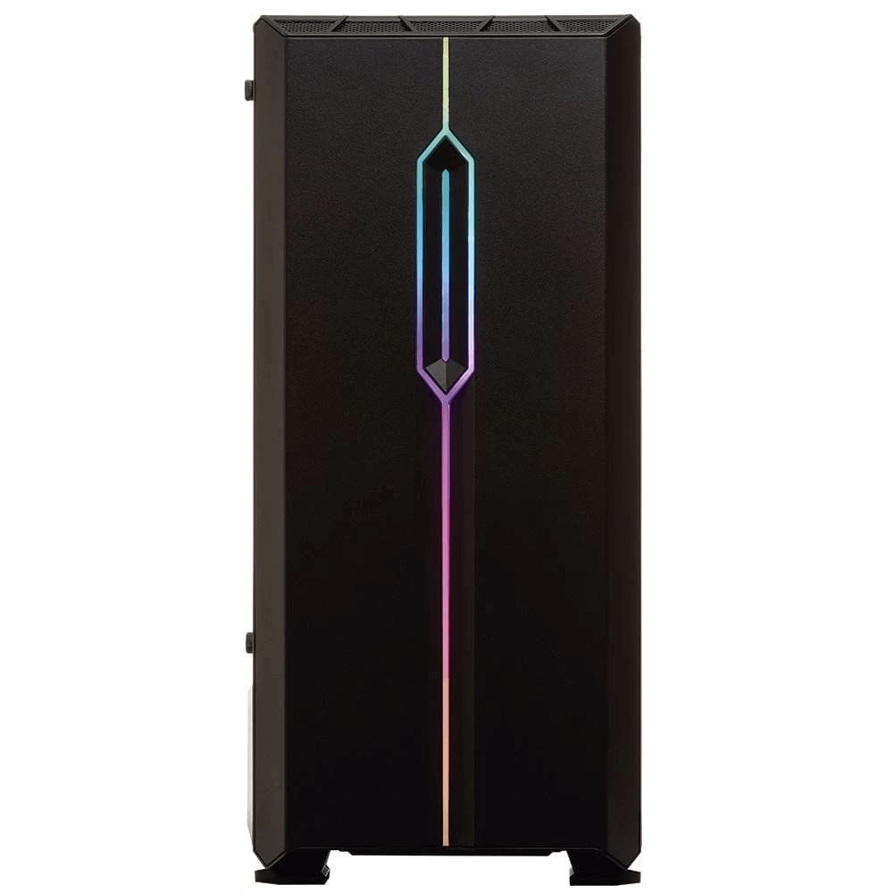 Gabinete Gamer Husky Gaming Avalanche, Mid Tower, 3 Fans Rgb, Lateral Em Vidro, Preto