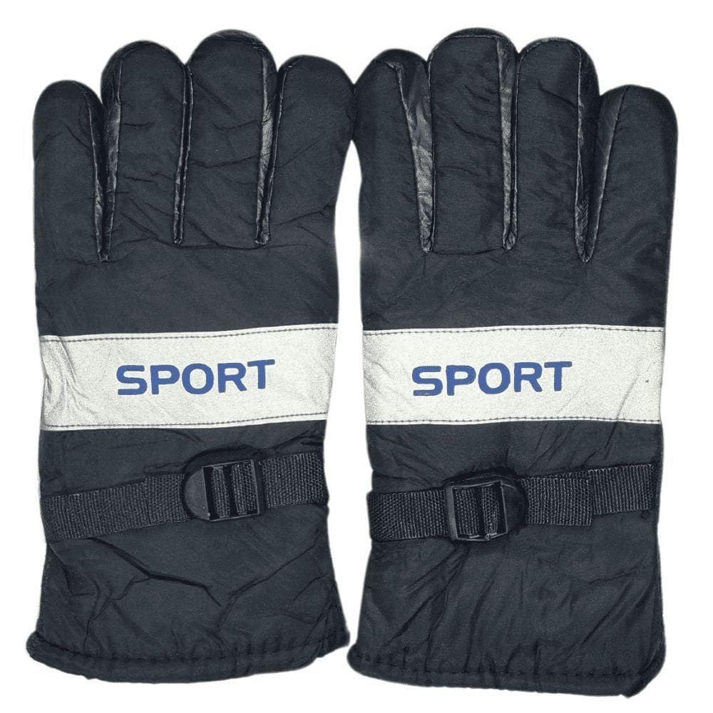 Luva De Moto Motoqueiro Esportiva Antiderrapante Sport Azul