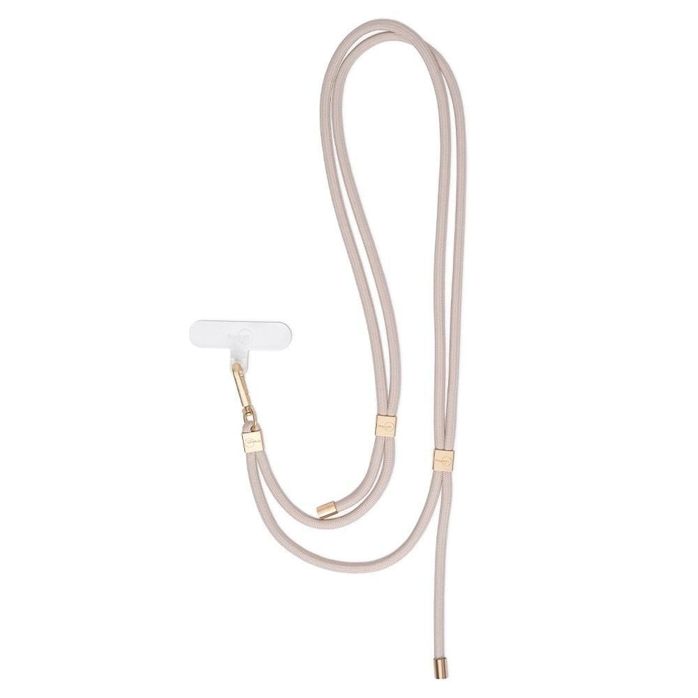 Alça Cordão Ajustável para iPhone Universal, Originais iPlace, Bege