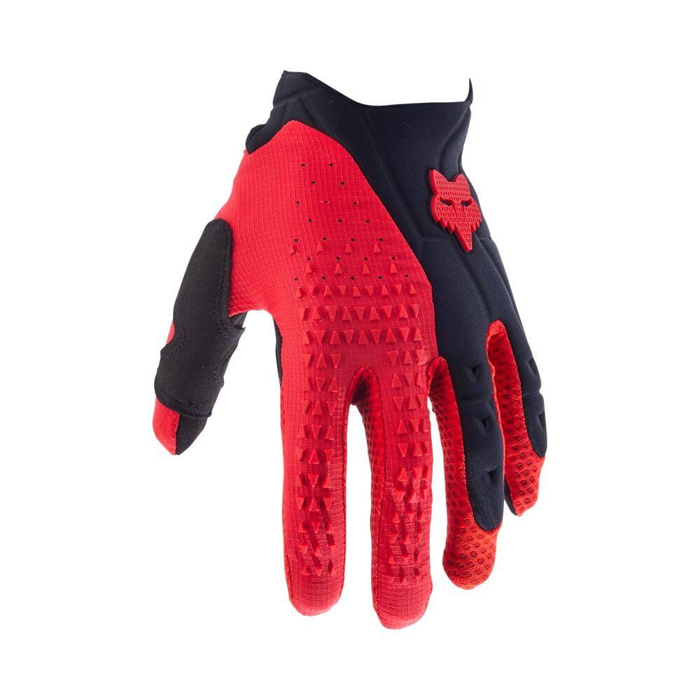 Luva de motocross Fox Racing PAWTECTOR preta/vermelha tamanho XXL
