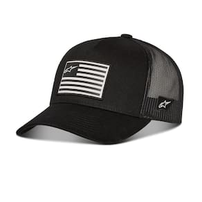 Boné Alpinestars Standard Multi, preto/preto, tamanho único