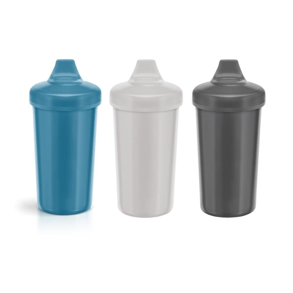 Kit 3 Copos Infantil Antivazamento Colors Max 320Ml Az Lillo
