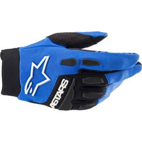 Luvas Alpinestars Full Bore em camurça sintética azul/preta