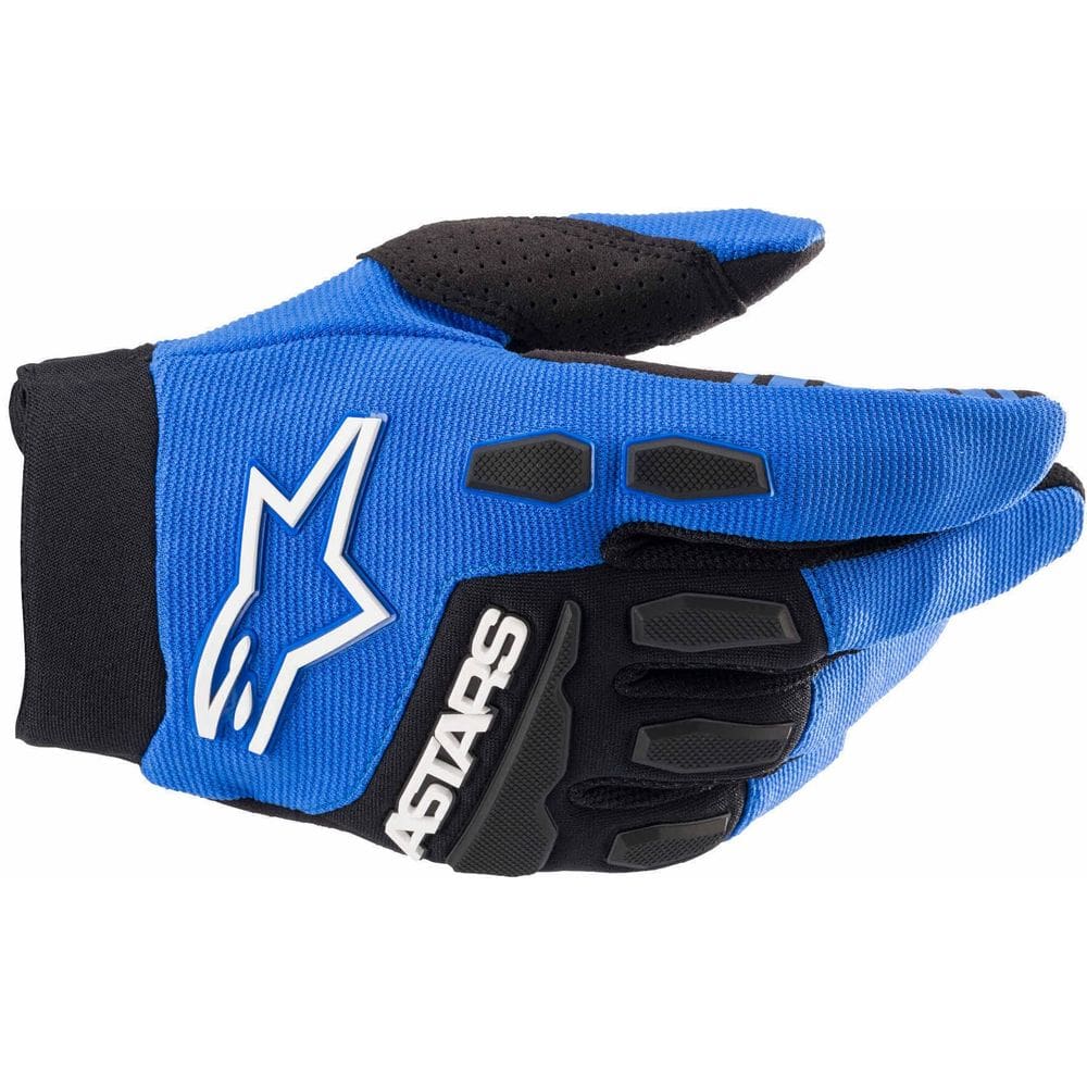 Luvas Alpinestars Full Bore Youth & Kids azul/pretas tamanho M