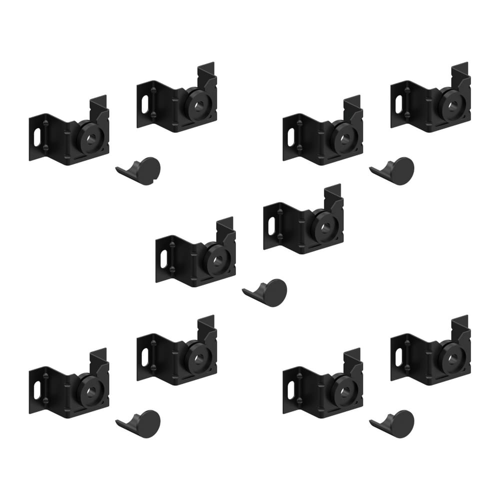 Suporte Universal Fixo Parede Tv 10&quot; a 71&quot; Blister Preto SBRU750 Brasforma - 5 Unidades