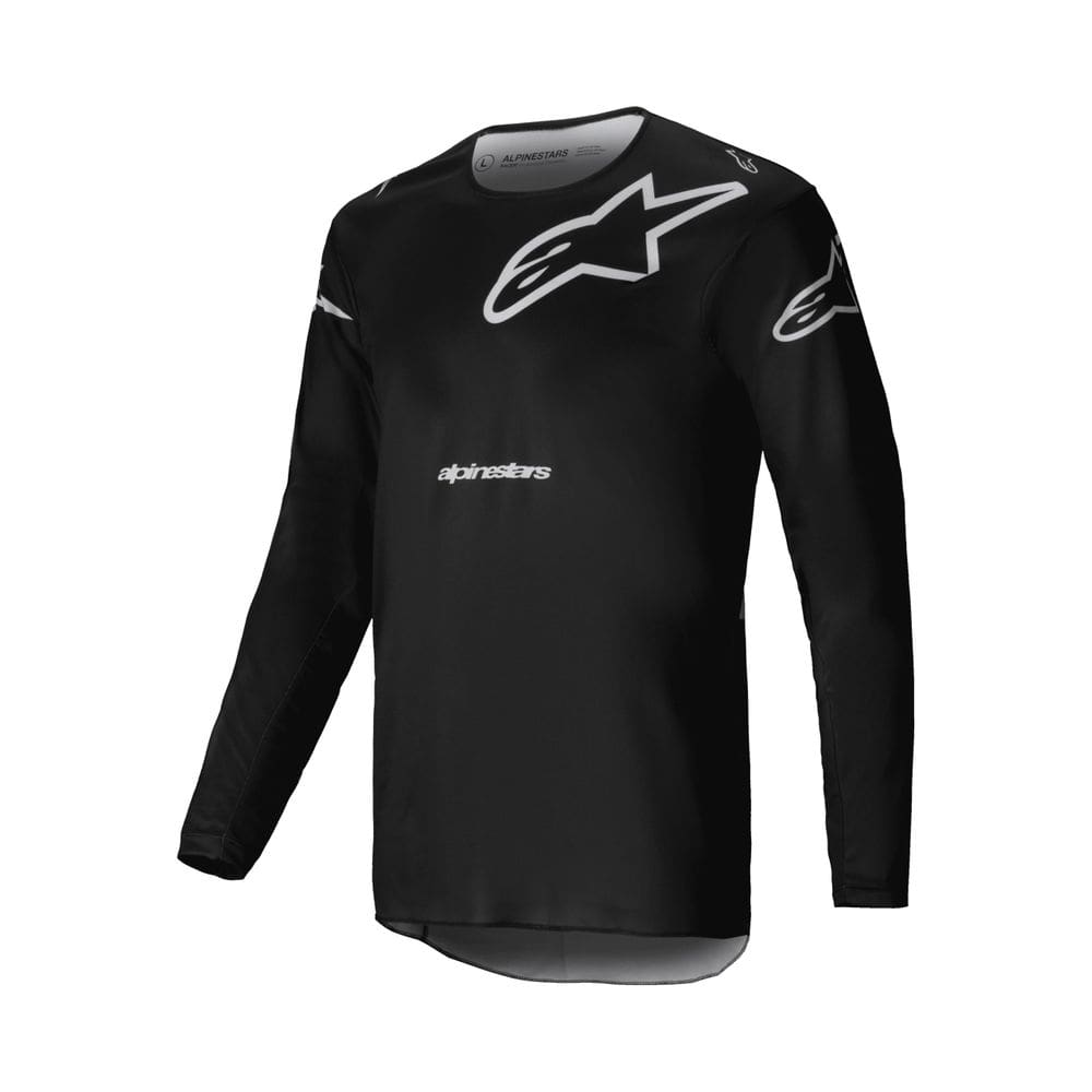 Jersey Alpinestars Racer Graphite preto/cinza para homens