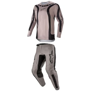 Calça e camisa Moto Gear Set Alpinestars Fluid Lurv Mud/Black