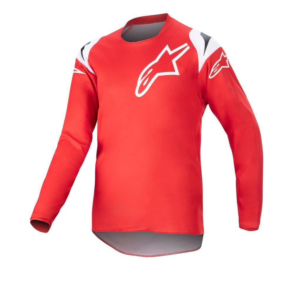 Jersey Alpinestars Youth Racer Narin Mars vermelho/branco Yxl