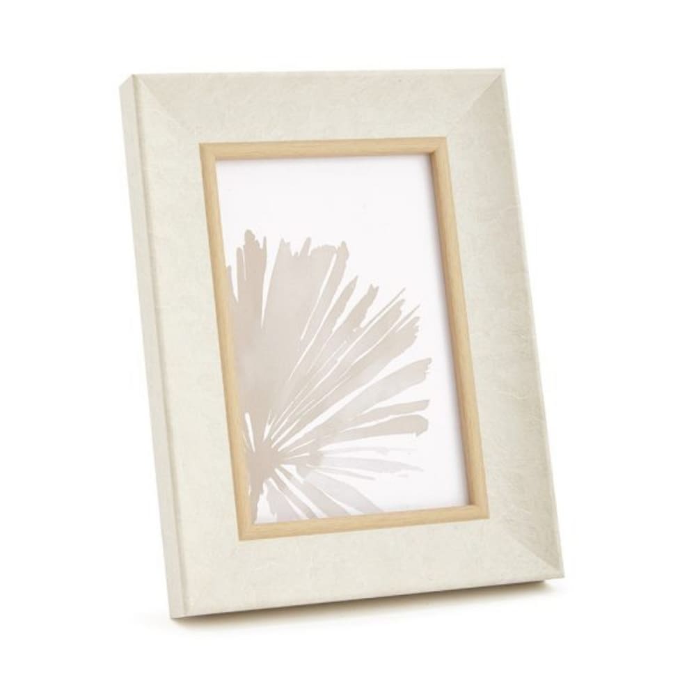 Porta Retrato Em Poliestireno Off White Mart 10x15