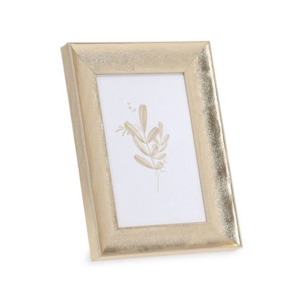 Porta Retrato Em MDF Dourado Mart 10x15